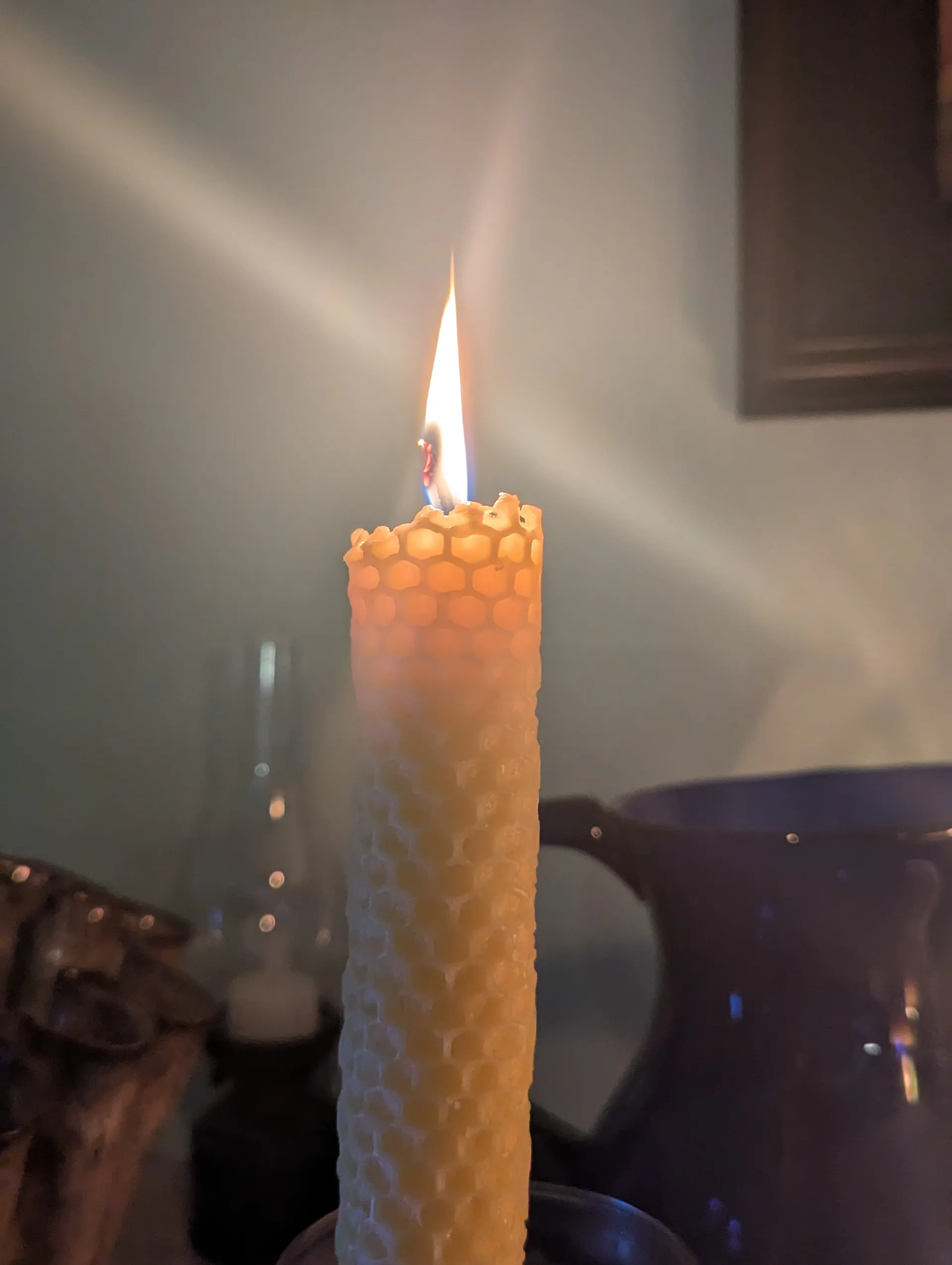 Hand-poured Beeswax Candles